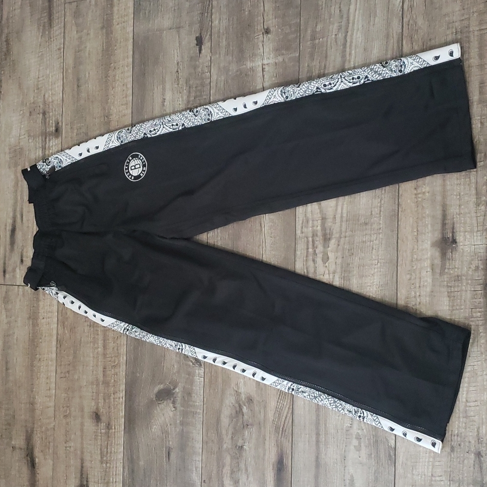 Brooklyn Nets NBA zipway basketball pants youth